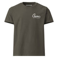 CNVNC Internal Dialogue heavyweight graphic tee — front print detail